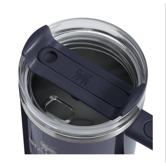 Stanley 40 oz Stainless Steel H2.0 Flowstate Quencher Tumbler e.l.f.-Bla… - Picture 3 of 3